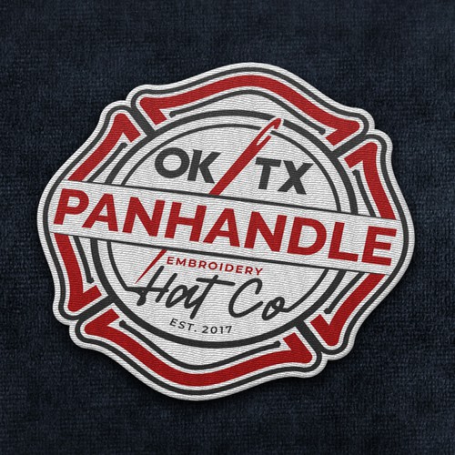 Firefighter logo with the title 'Panhandle'