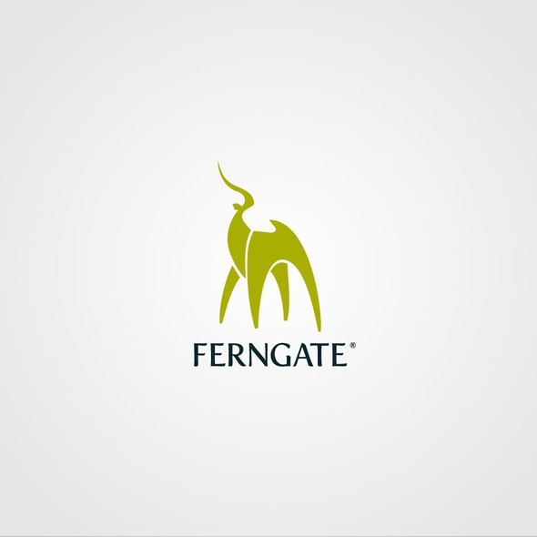 Antelope logo with the title 'Animal Mark Logo - Available for Sale'