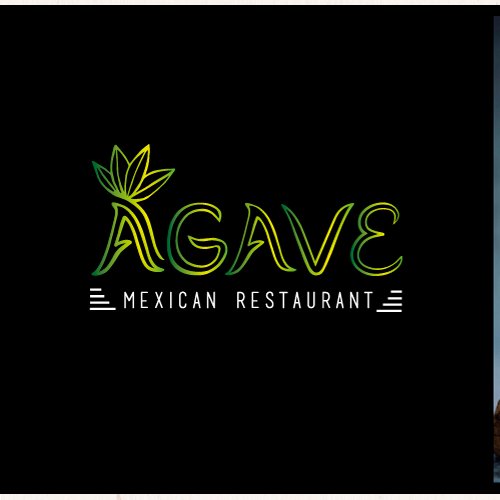 Agave design with the title 'Agave Mexican Restaurant'