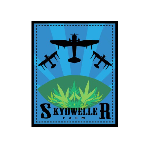 Field logo with the title 'Agriculture logo'