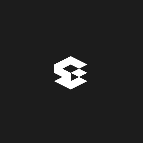 E logo with the title 'Brandmark-NR3615'