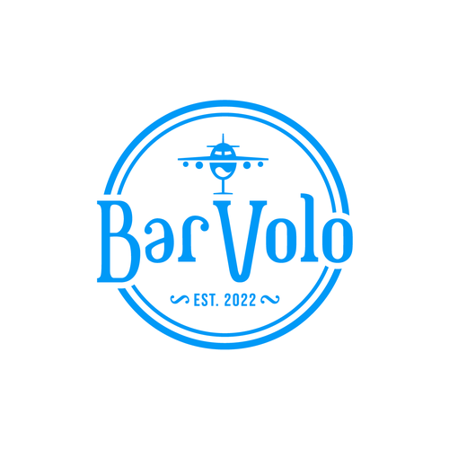 Airline and flight logo with the title 'BarVolo'