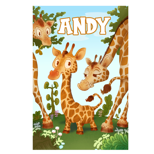 Book cover illustration with the title 'Book Cover'