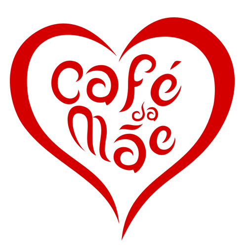 Drink brand with the title 'Create a Logo For 'Café da Mãe' something like 'Mother's Coffee''