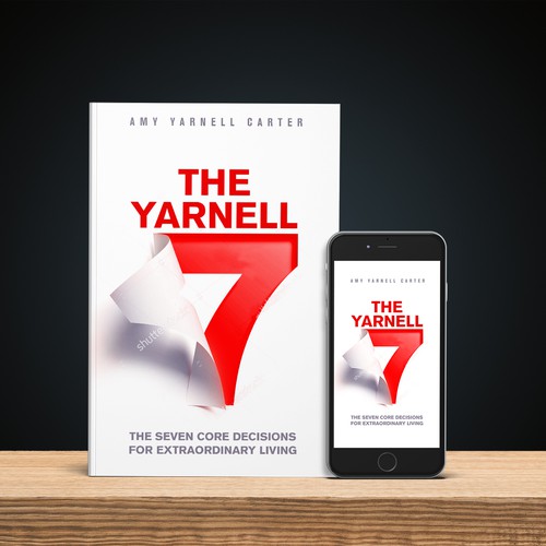 Red design with the title 'The Yarnell 7'