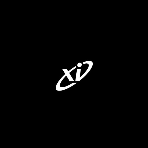 Satellite logo with the title 'Dynamic Logo Concept for Xi'