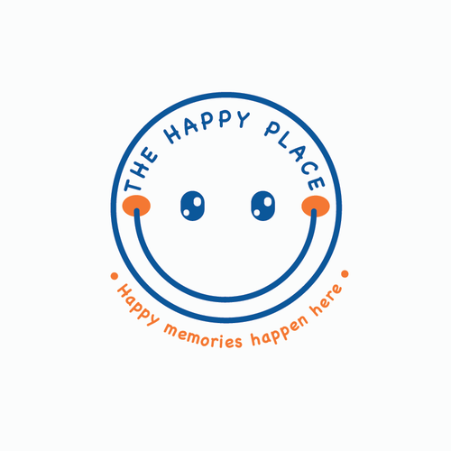 Bar and restaurant logo with the title 'Kawaii style logo'