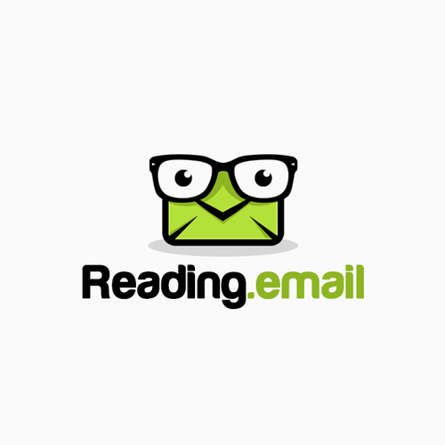 Email logo with the title 'Reading.email logo design.'