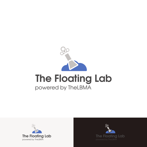Floating logo with the title 'Cloud and float for The Floating Lab'