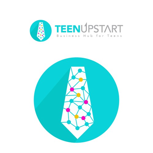 Teen design with the title 'Teen Upstart'
