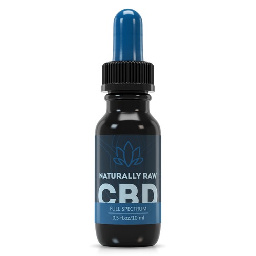 Nutrition packaging with the title 'CBD oil'