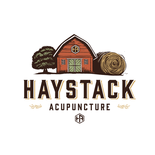 Barn logo with the title 'Haystack '