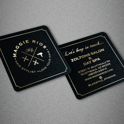 Classy design with the title 'Custom Business Card design'