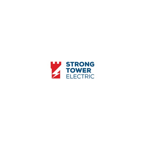 Tower logo with the title 'Concept for Strong Tower Electric'