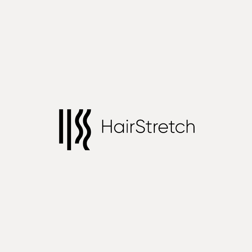 hair extension logo design