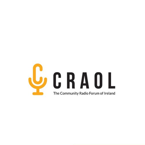 Microphone logo with the title 'Logo for craol'