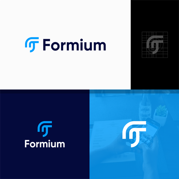 CorelDRAW design with the title 'paper clip with letter F'