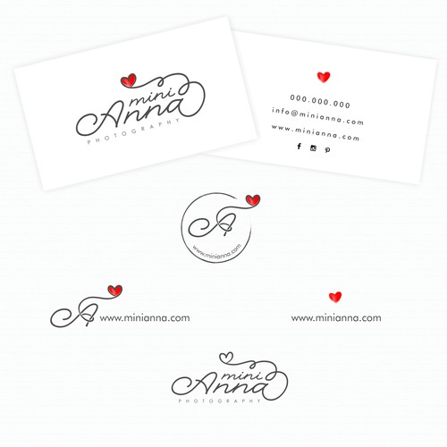 Love brand with the title 'logo concept for photography business'