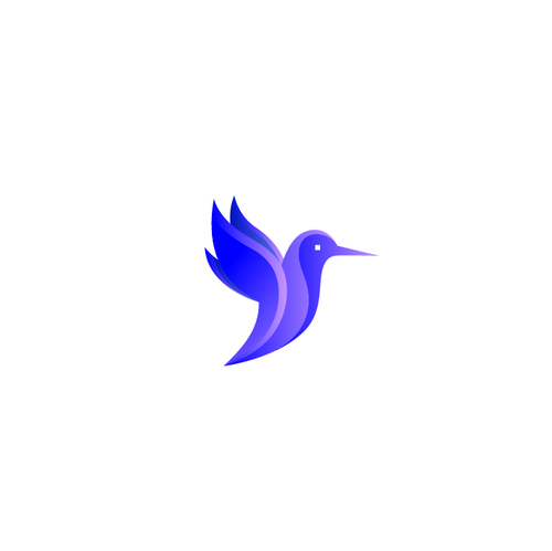Hummingbird logo with the title 'PixelPark | Logo Design'