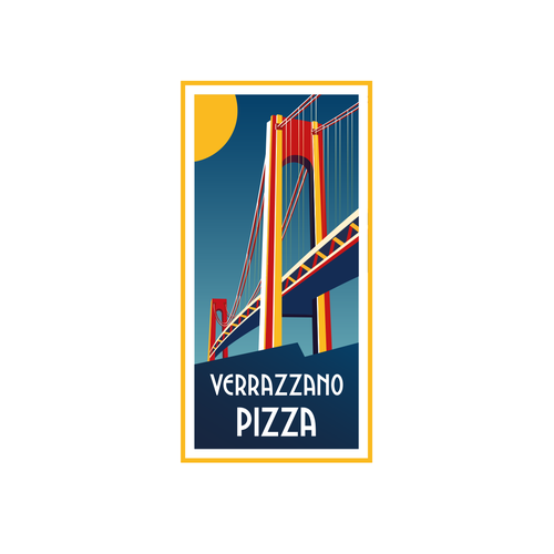 Pizza brand with the title 'Verrazzano Pizza'