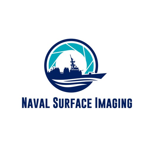 Navy design with the title 'NSI : Naval Surface Imaging Logo'