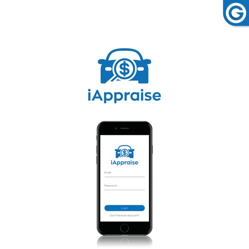 Car logo with the title 'iAppraise'