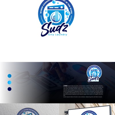 Logo for Sudz City Laundry