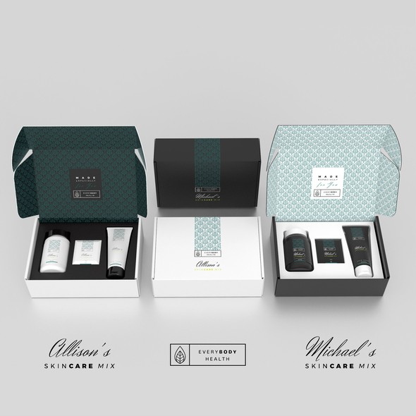 Personalized design with the title 'Health Kit for a Personalized Supplement Company'