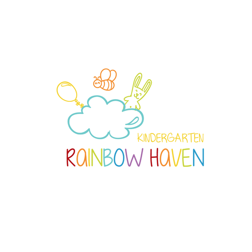 Heaven design with the title 'Rainbow Haven'