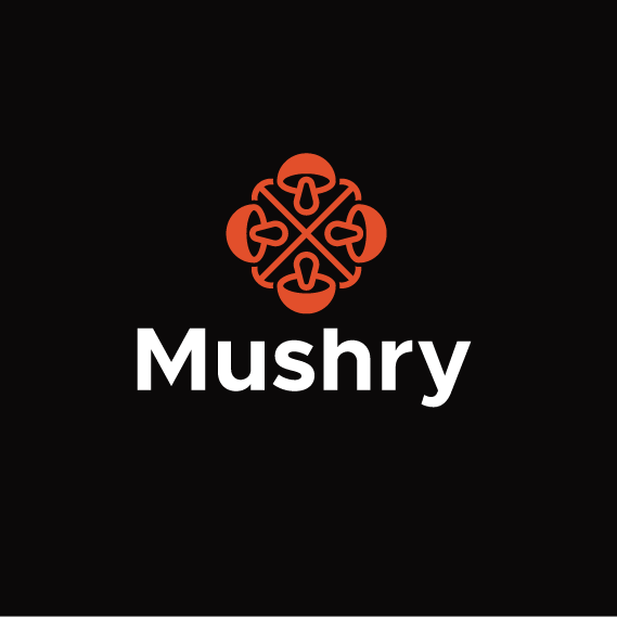 Truffle logo with the title 'Mushry'