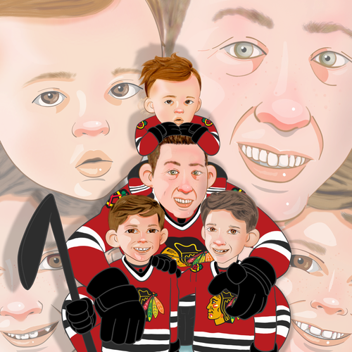 Family artwork with the title 'Gostyle artwork #1'