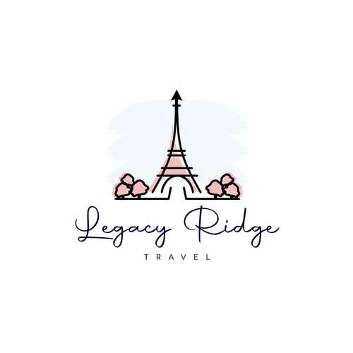 Pastel logo with the title 'Travel to Europe'