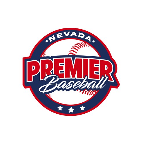 Las Vegas logo with the title 'NEVADA PREMIER BASEBALL'