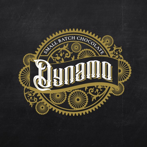 Factory design with the title 'Logo design for chocolate factory '