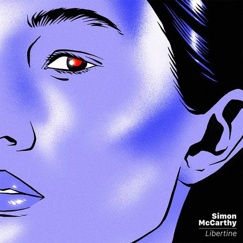 Vinyl artwork with the title 'Pochette d'albul'