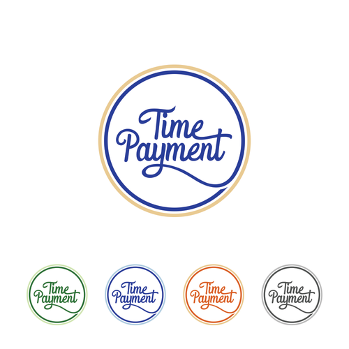 Seal design with the title 'Concept logo for Time Payment'