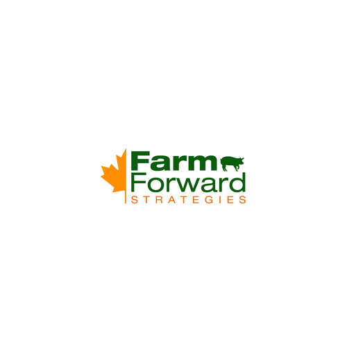 Canadian logo with the title 'Farm Forward'