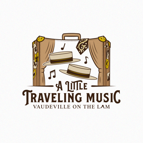 Dance logo with the title 'A Little Traveling Music'