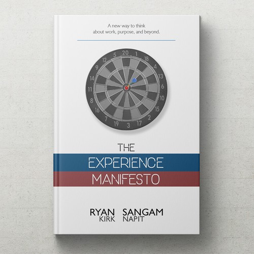 Dart design with the title 'the experience manifeso'