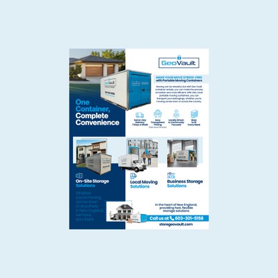 Professional Flyer for GeoVault