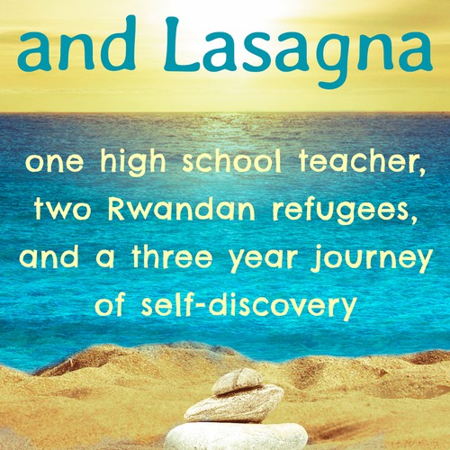 Bright book cover with the title 'Uplifting Memoir Cover'