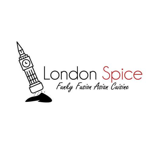 Big Ben design with the title 'A playful/modern London Spice concept'