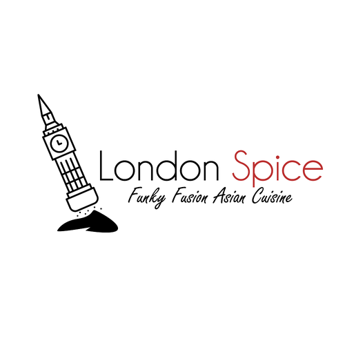 London logo with the title 'A playful/modern London Spice concept'