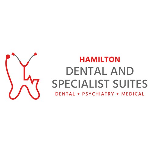 Mouth logo with the title 'Abstract logo for Medical Clinic'