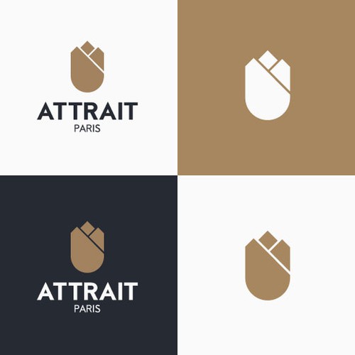 Paris logo with the title 'attrait Paris-urban'