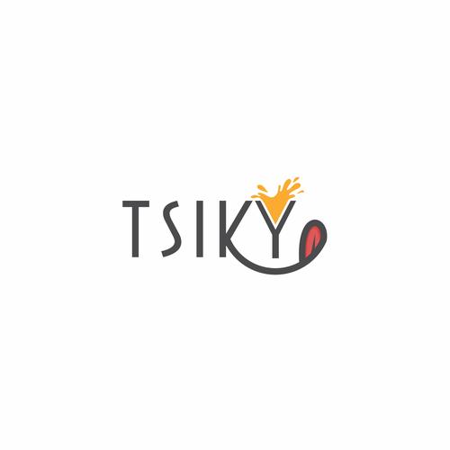Cocktail logo with the title 'Simple logo for TSIKY'