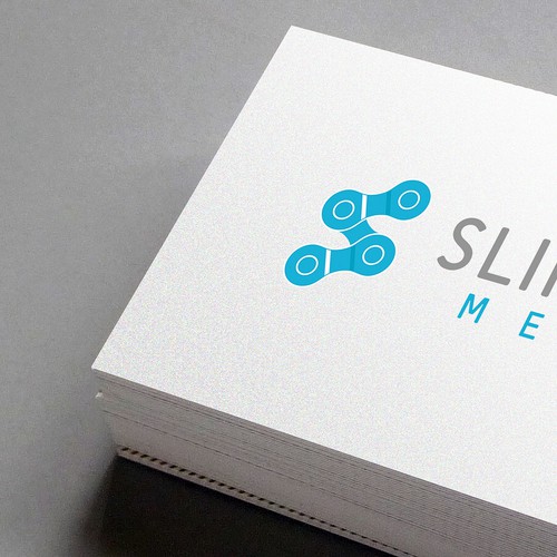 Chain design with the title 'A modern marketing logo for a marketing company'