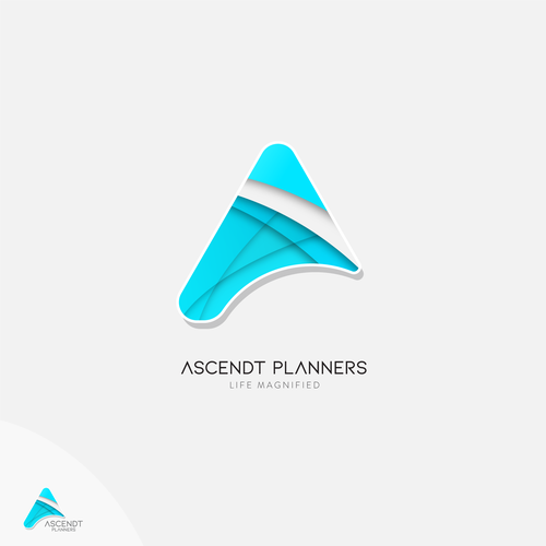 Fluid design with the title 'ASCENDT PLANNERS'