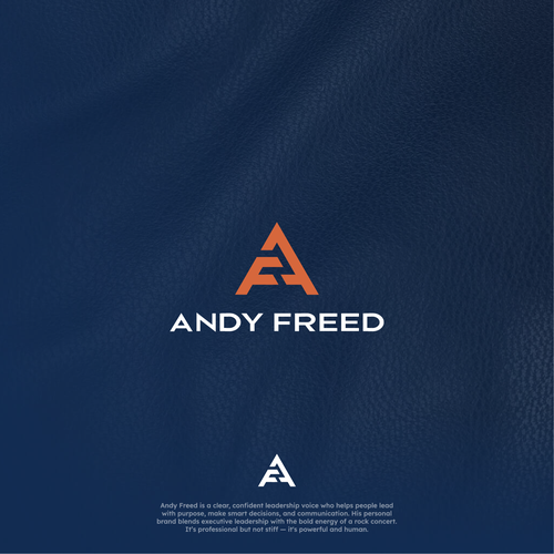 Leadership logo with the title 'Andy Freed Logo'