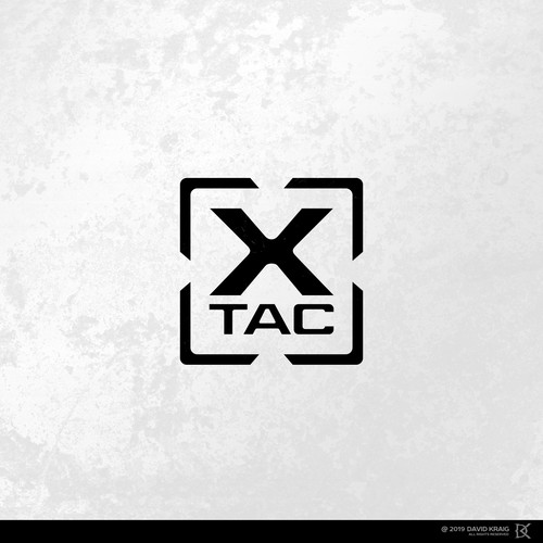 Laser design with the title 'XTAC'